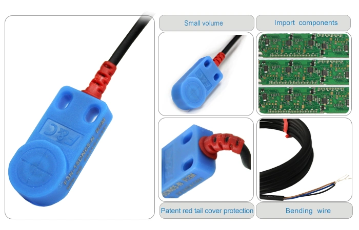 DC 3 Wire 5mm 10mm 20mm NPN Inductive IR Proximity Sensor Switch for Metal Detection